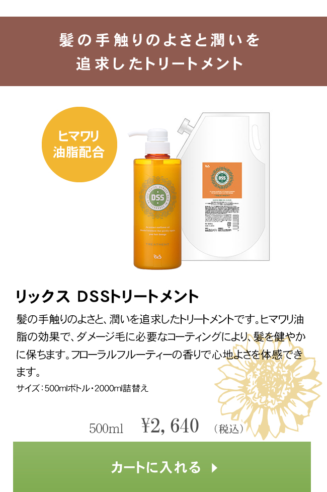 リックス　DSS　トリートメント　500ml