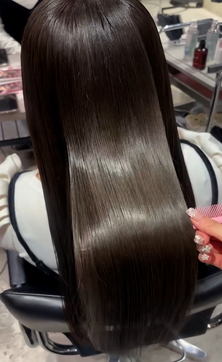 Ribbon TREATMENT 艶髪 仕上がり動画