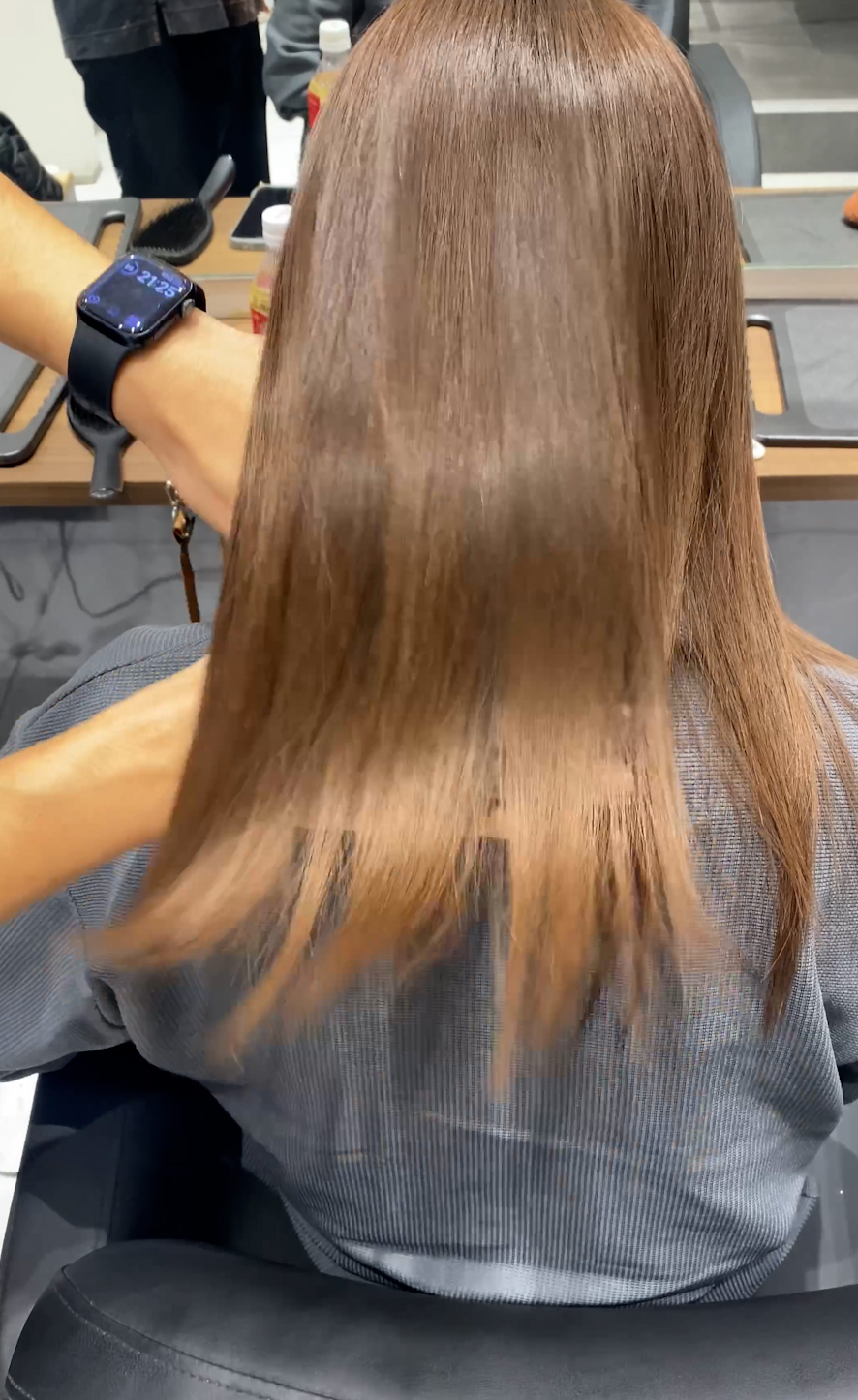 Ribbon TREATMENT ハイダメージ毛の施術動画