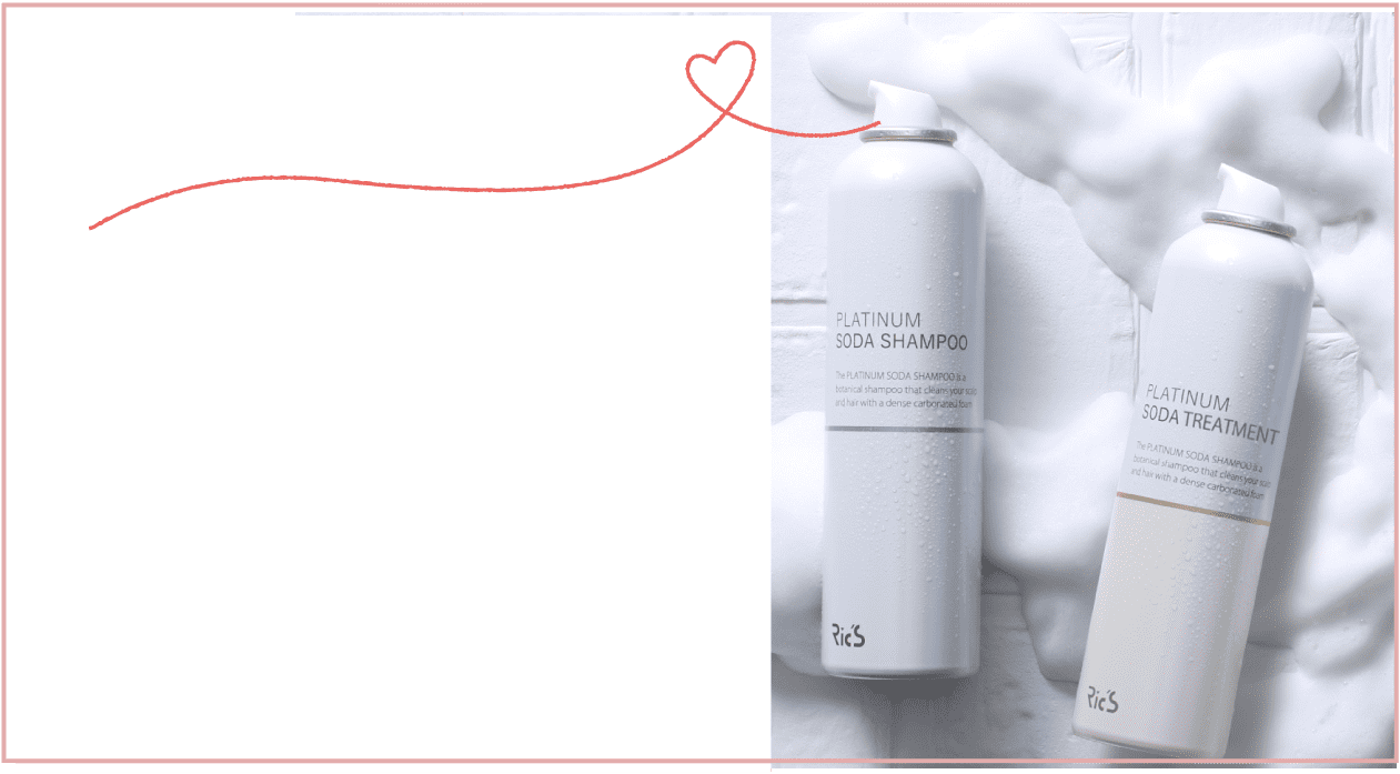 Soda Shampoo & Treatment ソーダシャンプー & トリートメント
